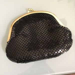Black coin purse